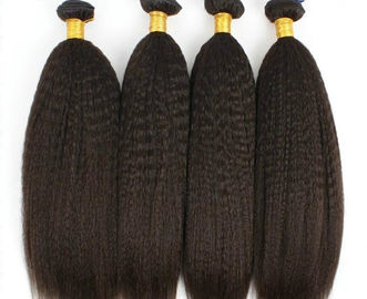 China O cabelo humano indiano do Virgin empacota extensões perversos grosseiras do cabelo reto fornecedor
