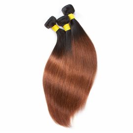 China Extensão peruana do Weave do cabelo de Ombre, Weave do cabelo reto de 7A Ombre fornecedor