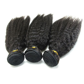 China O cabelo humano brasileiro perverso/de Yaki estilo reto empacota/extensão fornecedor