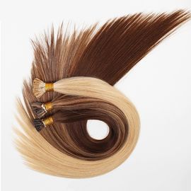 China Grampo humano da ponta do Virgin V em extensões para o cabelo fino, cor pura do cabelo fornecedor