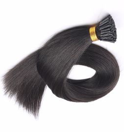 China Grampo de cabelo humano natural preto de Remy na amostra grátis reta de seda das extensões fornecedor