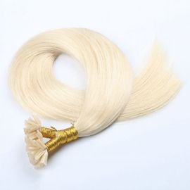China Grampo reto do prego em extensões do cabelo, extensões encaracolados do cabelo da ponta do prego fornecedor