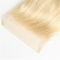 Cabelo humano real brasileiro do cabelo louro do bebê do fechamento do laço da onda do corpo da cor #613 fornecedor