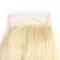 Fechamento suíço reto do laço da cor loura brasileira real do cabelo #613 com cabelo do bebê fornecedor