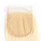 Fechamento suíço reto do laço da cor loura brasileira real do cabelo #613 com cabelo do bebê fornecedor