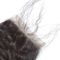 Do fechamento divisor livre peruano do cabelo humano do fechamento do laço 4x4 do cabelo preto natural fornecedor