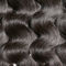 Da cor pura do preto 1B de 100% o cabelo humano brasileiro empacota extensões do cabelo molhado e ondulado fornecedor