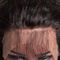 Textura reta perverso de Yaki do brasileiro frontal reto do cabelo humano do laço da onda 360 do corpo fornecedor