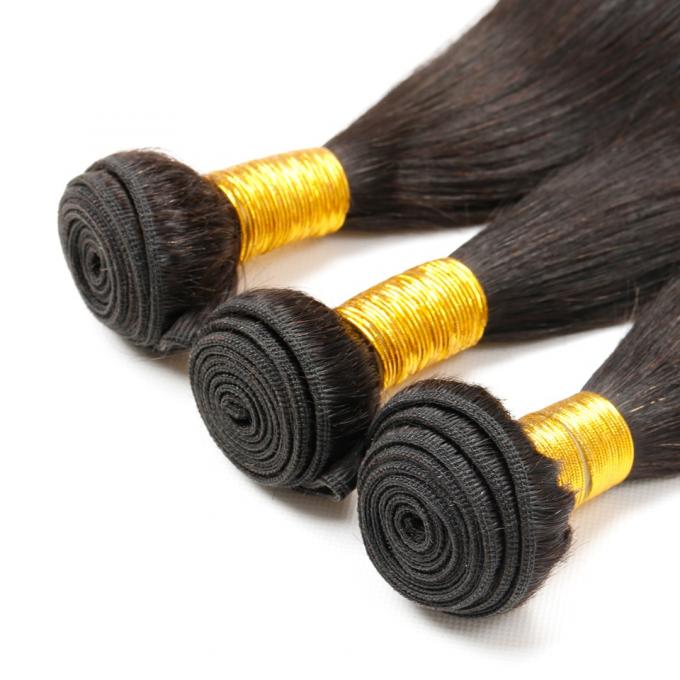 Weave brasileiro não processado do cabelo do Virgin do cabelo reto nenhum derramamento de nenhum Tangling