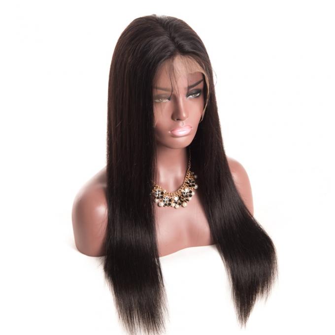 100% perucas do laço do cabelo humano do Virgin, perucas dianteiras do laço para mulheres negras