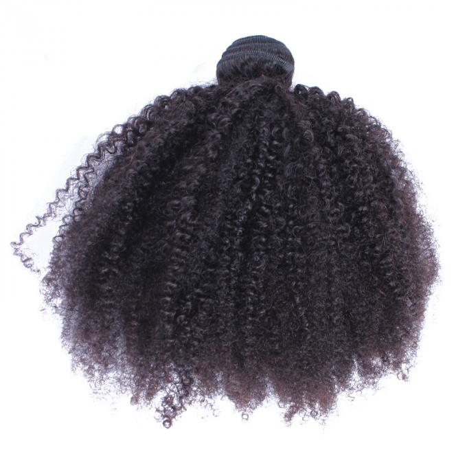 O cabelo encaracolado perverso do Afro humano peruano empacota a cor natural nenhum cheiro químico