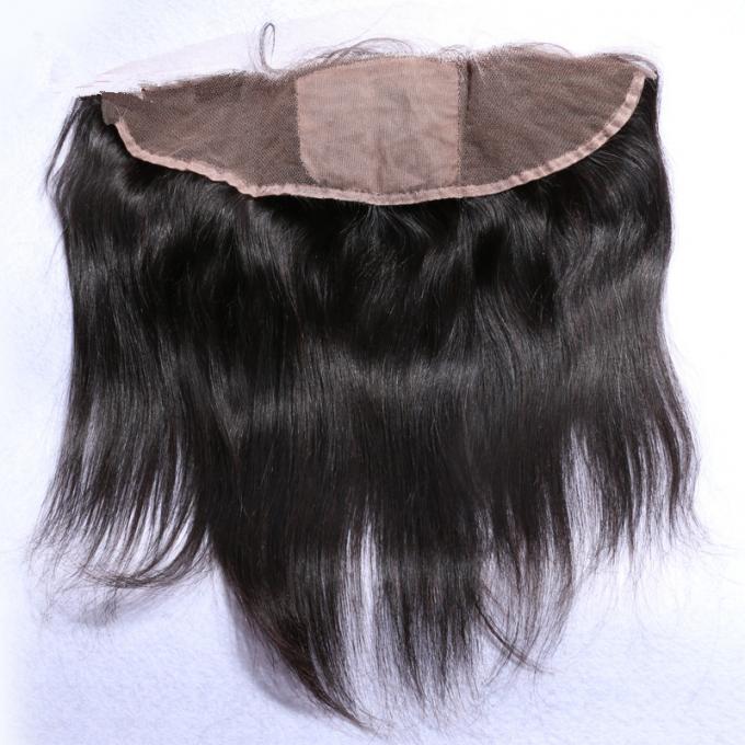 Laço indiano apertado e puro 13x4 frontal do cabelo, perucas humanas da parte dianteira do laço
