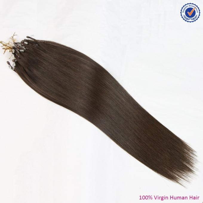 Micro extensões do cabelo do laço, grampo do ser humano de 100% em extensões naturais do cabelo
