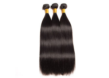 China o cabelo 9a humano indiano original empacota extensões de seda do cabelo reto fornecedor