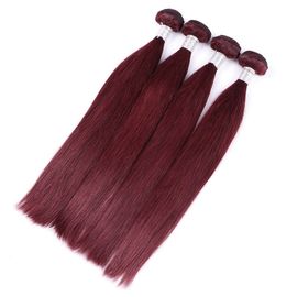 China do Weave peruano brasileiro reto do cabelo humano do cabelo de 99j Borgonha trama popular do dobro da venda fornecedor