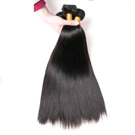 China Extensões para breve cabelo do cabelo de Dyeable das mulheres, extensões longas do cabelo preto da dupla camada fornecedor