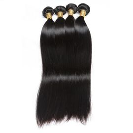China O cabelo humano do Virgin do nível superior empacota extensões, polegada lisa de seda do cabelo reto 12-30 fornecedor