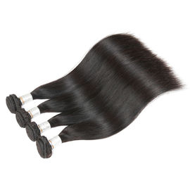Extensões macias de seda para o cabelo fino, extensões longas do cabelo reto do cabelo 