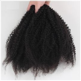 China Pacotes peruanos encaracolados perversos costurando materiais do cabelo do Virgin do Afro do Weave do cabelo de alta qualidade do Virgin bons fornecedor