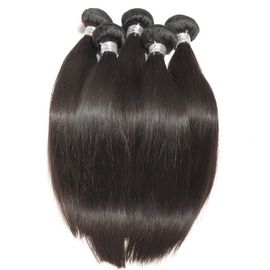 China O cabelo humano do Virgin reto empacota a cutícula completa da extensão peruana do cabelo nenhum ácido fornecedor