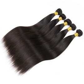 O cabelo humano do Virgin reto brasileiro puro de 100% empacota a extensão do cabelo do vison fornecedor