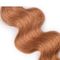 A cor 100% de Brown da onda do corpo do Weave do cabelo de Ombre do Virgin livra o transporte fornecedor