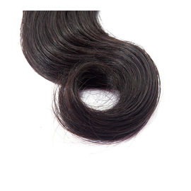 Onda peruana de vista natural do corpo dos pacotes do cabelo humano densamente e nenhumas extremidades rachadas fornecedor