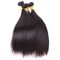 Pacotes misturados do cabelo humano do comprimento 100%, cabelo peruano do Virgin em linha reta nenhum emaranhado fornecedor