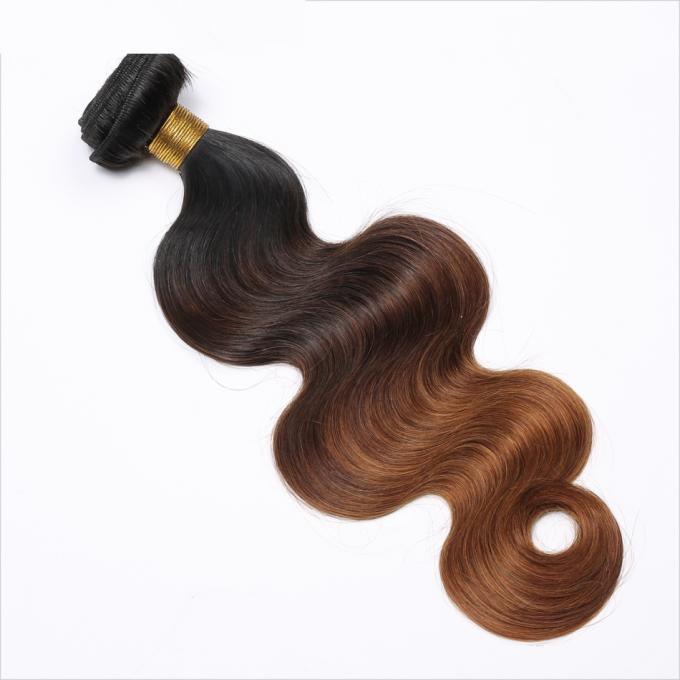 1b/4/30 Weave 10" do cabelo da categoria 7A Ombre - 30" densamente e extremidades completas do cabelo