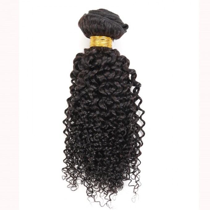 Classifique o cabelo encaracolado do Virgin dos pacotes brasileiros do cabelo 8A ondulado da moça